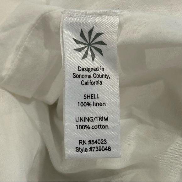 Athleta White Linen Dress - Picture 5 of 6